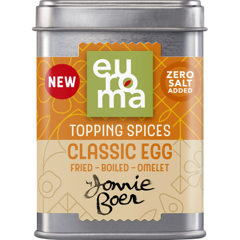 Een afbeelding van Euroma Topping classic egg by Jonnie Boer