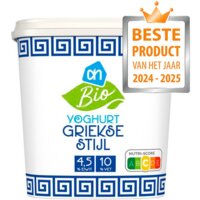 AH Biologisch Yoghurt Griekse stijl
