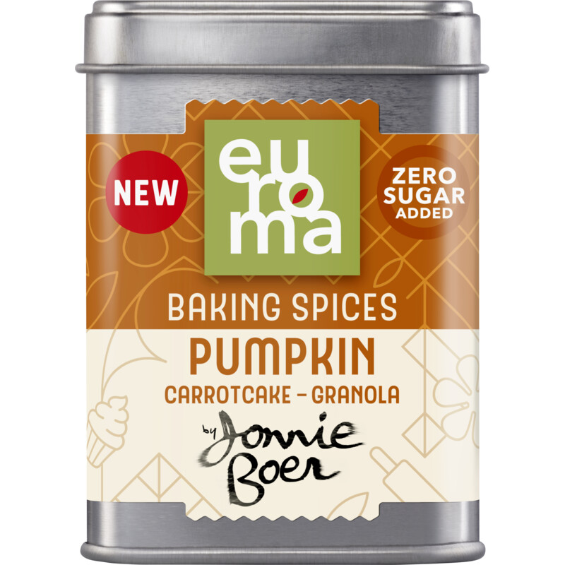 Een afbeelding van Euroma Baking pumpkin carrotcake by Jonnie Boer