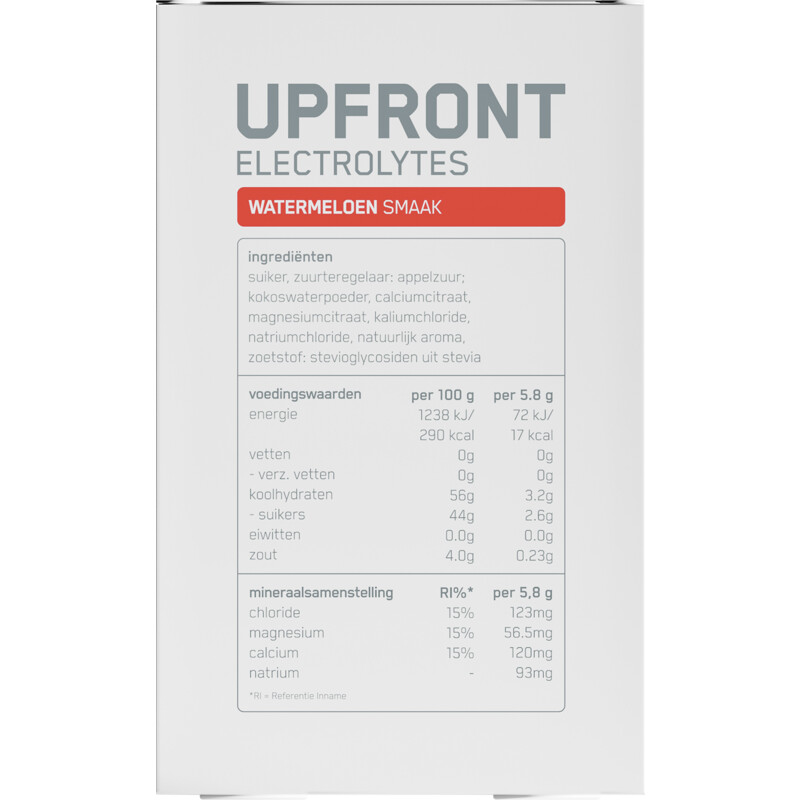 Een afbeelding van Upfront Electrolytes watermeloen