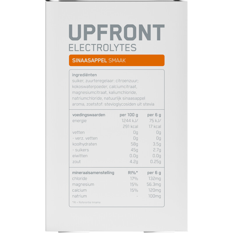 Een afbeelding van Upfront Electrolytes sinaasappel