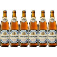 Een afbeelding van Weihenstephaner Hefeweissbier 0.5% 6-pack