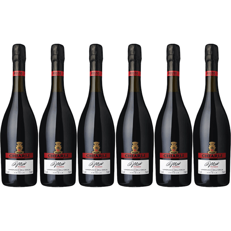 Een afbeelding van Chiarli 1860 Lambrusco rosso 6 flessen