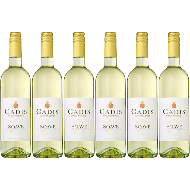 Een afbeelding van Cadis Soave 6 flessen