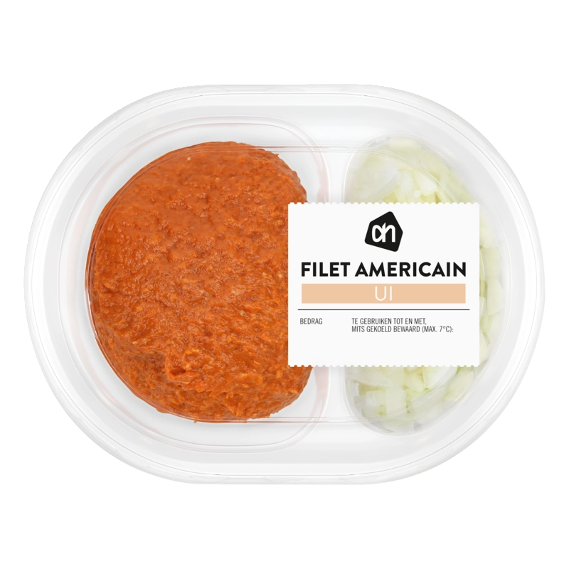 Filet americain met ui
