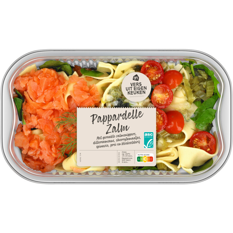Een afbeelding van AH Verse pappardelle zalm