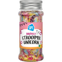 Een afbeelding van AH Bakfeest strooimix unicorn