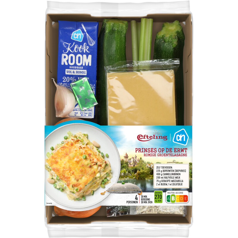 Een afbeelding van AH Prinses op de erwt verspakket