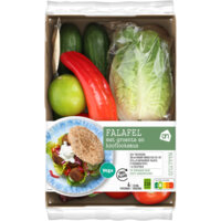 Een afbeelding van AH Falafel met groente verspakket