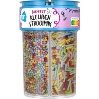 AH Bakfeest kleuren strooimix 4 vaks