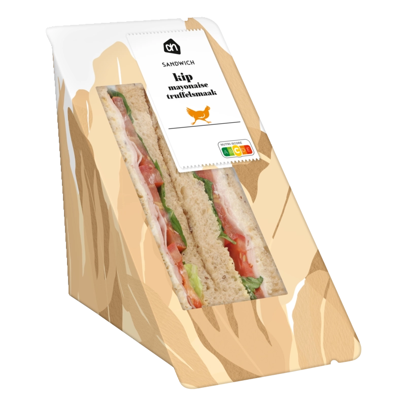 Sandwich kip met truffel smaak