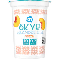 Een afbeelding van AH Skyr IJslandse stijl perzik