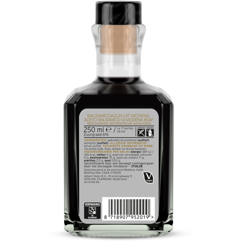 Een afbeelding van AH Excellent Balsamico azijn uit Modena