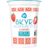 Een afbeelding van AH Skyr IJslandse stijl aardbei