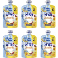 Een afbeelding van Nestlé Little Rockets appel wortel 2+ 6-pack