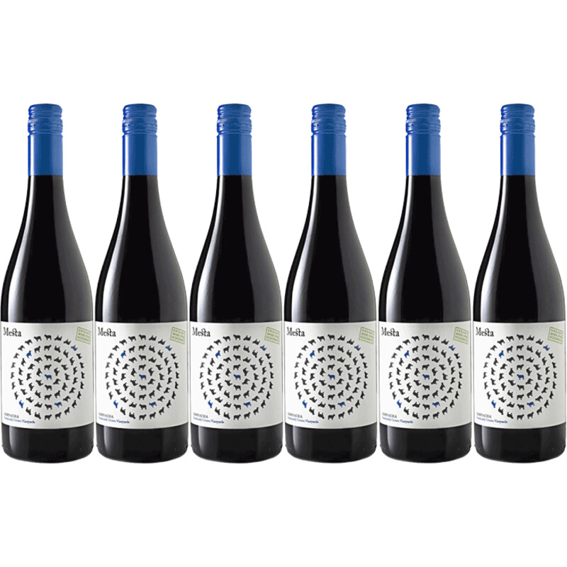 Een afbeelding van Mesta Garnacha organic wine 6 flessen