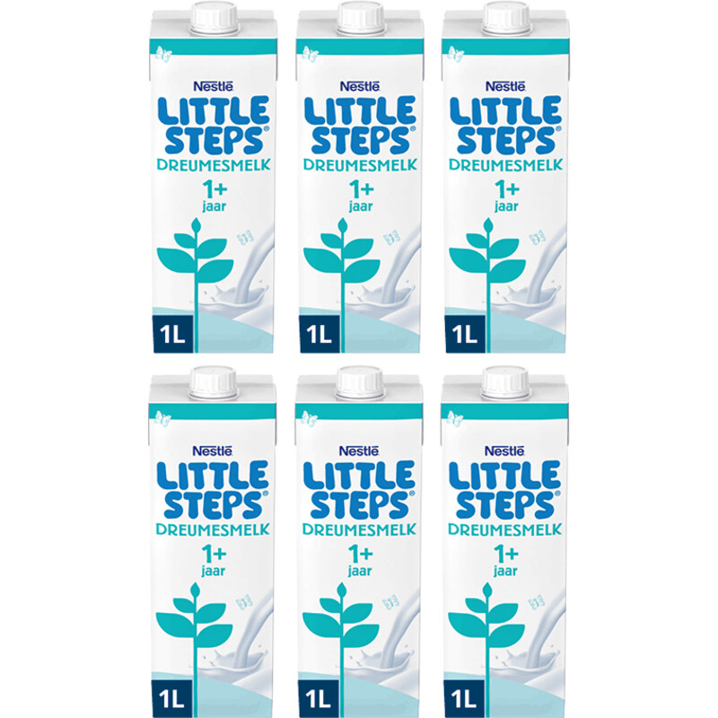 Een afbeelding van Nestlé Little steps dreumesmelk 1+ 6-pack