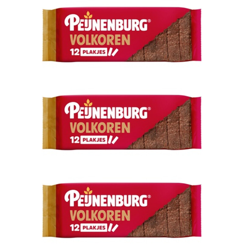 Een afbeelding van Peijnenburg Volkoren 3-pack
