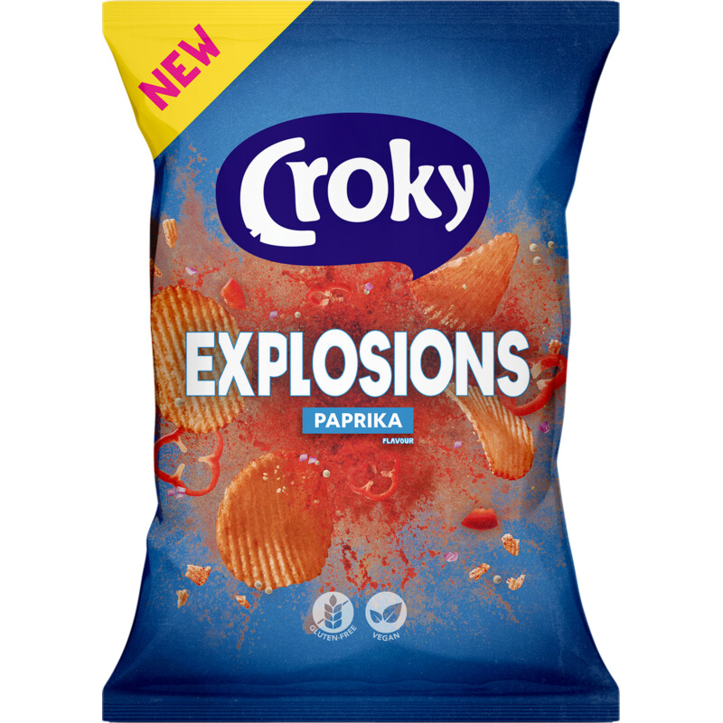 Een afbeelding van Croky Explosions paprika bel