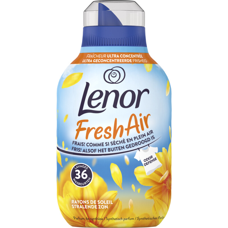 Een afbeelding van Lenor Fresh air wasverzachter stralende zon