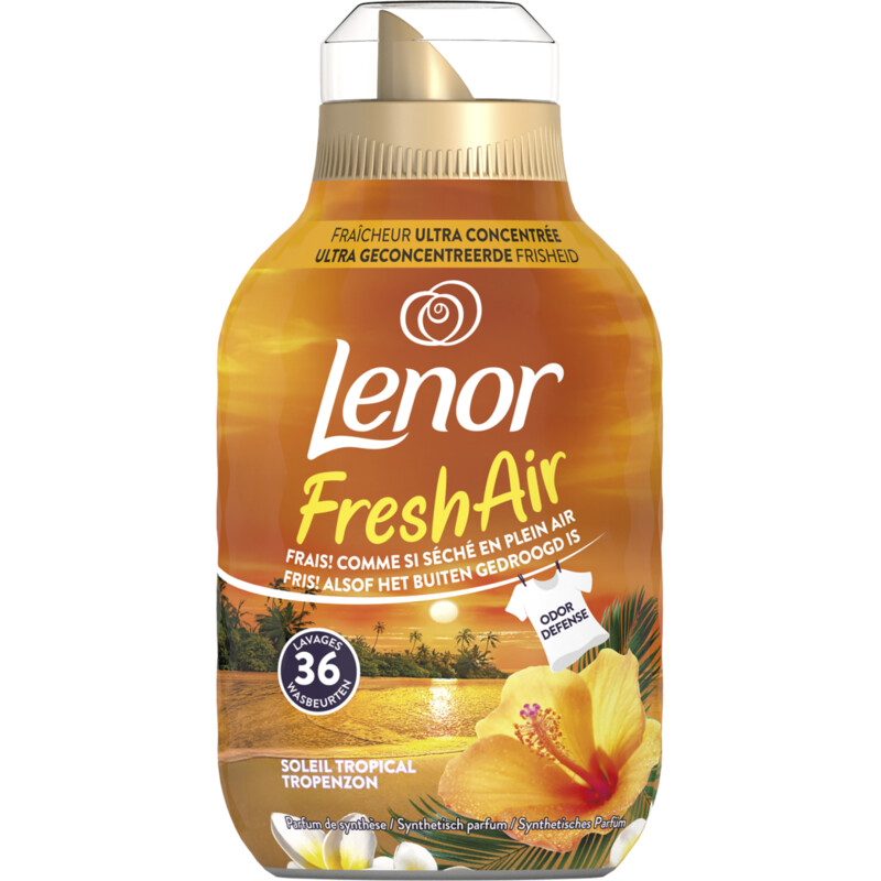 Een afbeelding van Lenor Fresh air wasverzachter tropical sunset