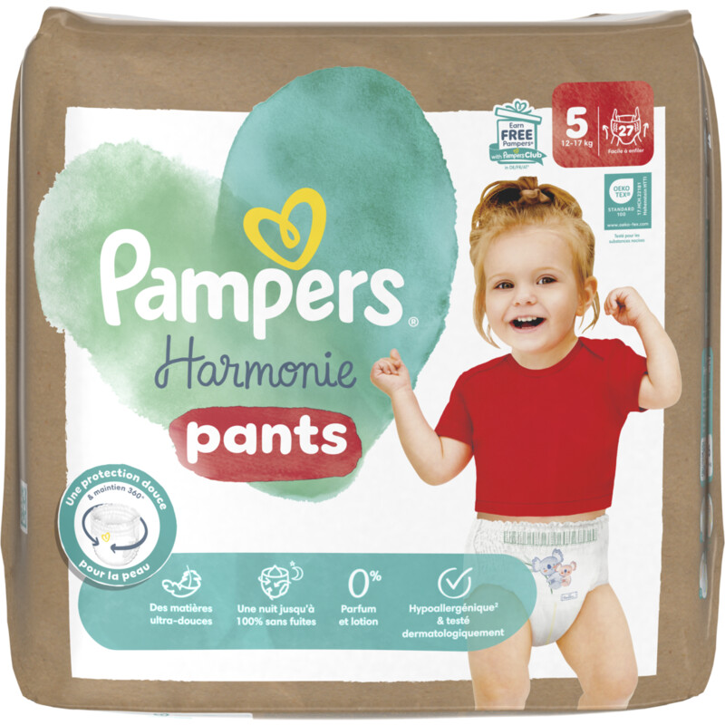 Een afbeelding van Pampers Harmonie pants luierbroekjes maat 5