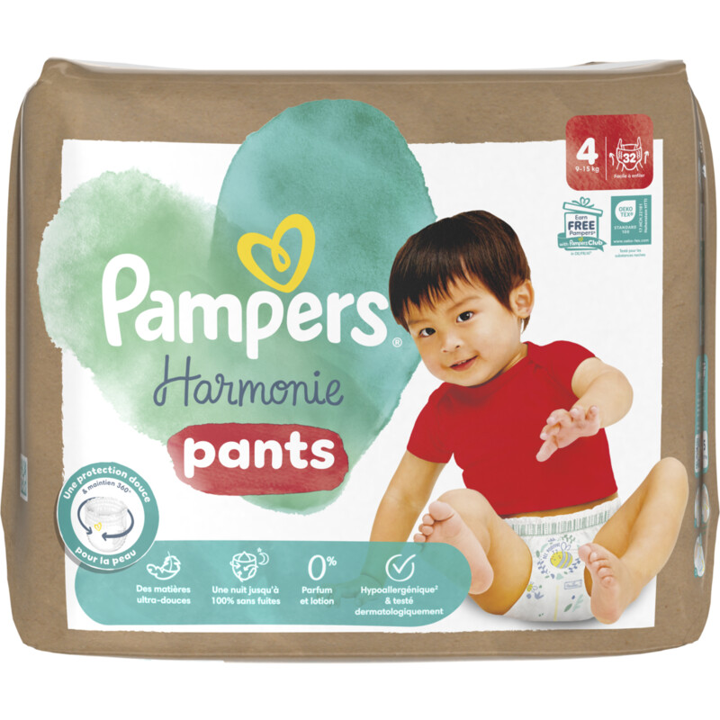 Een afbeelding van Pampers Harmonie pants luierbroekjes maat 4