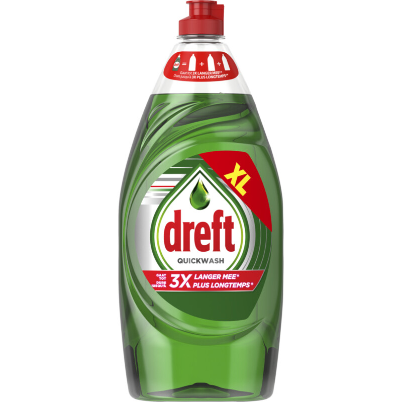 Een afbeelding van Dreft Afwasmiddel platinum quick wash original