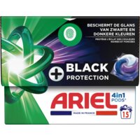 Een afbeelding van Ariel 4in1 pods+ black wasmiddelcapsules