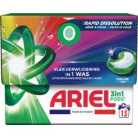 Een afbeelding van Ariel 3-in-1 pods color wasmiddelcapsules