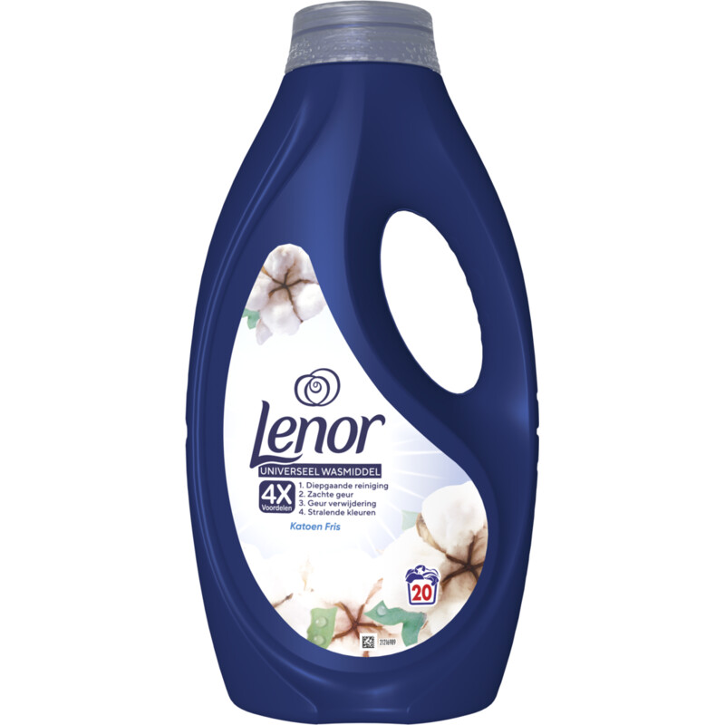 Een afbeelding van Lenor Vloeibaar wasmiddel cotton