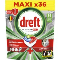 Een afbeelding van Dreft Platinum plus vaatwastabletten original