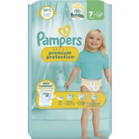 Een afbeelding van Pampers Premium protection luiers maat 7