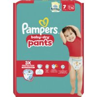 Een afbeelding van Pampers Baby dry pants luierbroekjes maat 7