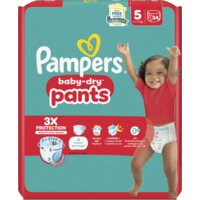 Een afbeelding van Pampers Baby dry pants luierbroekjes maat 5