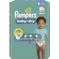 Een afbeelding van Pampers Baby dry luiers maat 5