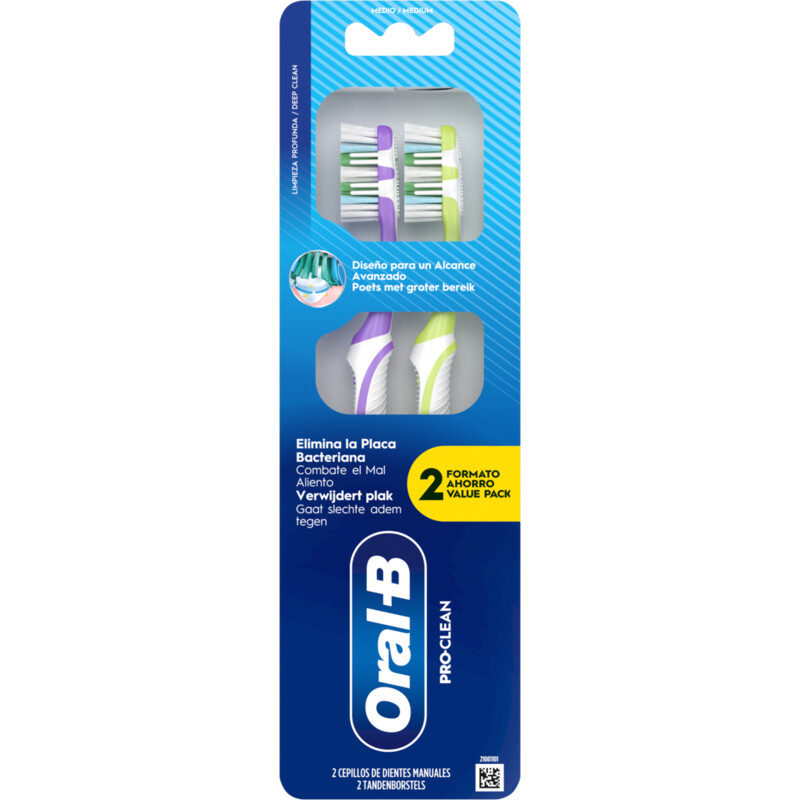 Een afbeelding van Oral-B Pro clean tandenborstel