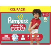 Een afbeelding van Pampers Baby dry pants luierbroekjes xxl maat 6