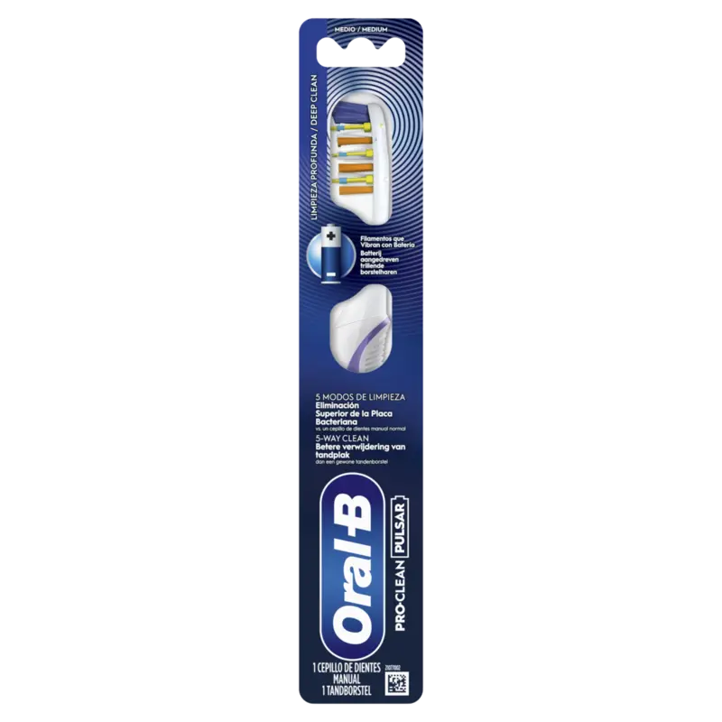 PRO-CLEAN PULSAR batterij-aangedreven tandenborstel ,1