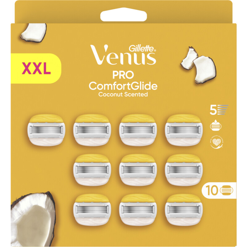 Een afbeelding van Gillette Venus Comfortglide coconut scent XXL