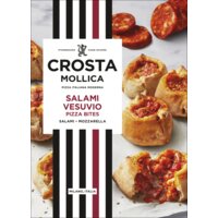 Een afbeelding van Crosta & Mollica Pizza bites salami vesuvio
