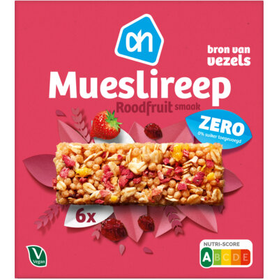 pdp-image-AH Mueslireep rood fruitsmaak zero