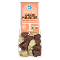 AH Gesuikerde pindarotsjes melk & wit