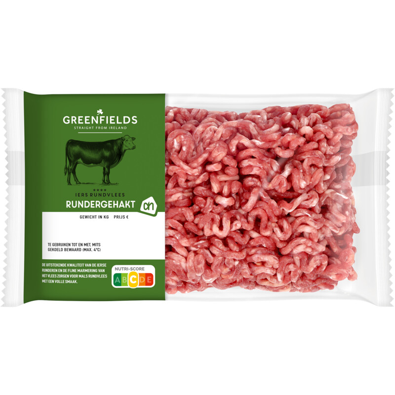 Een afbeelding van AH Greenfields Rundergehakt