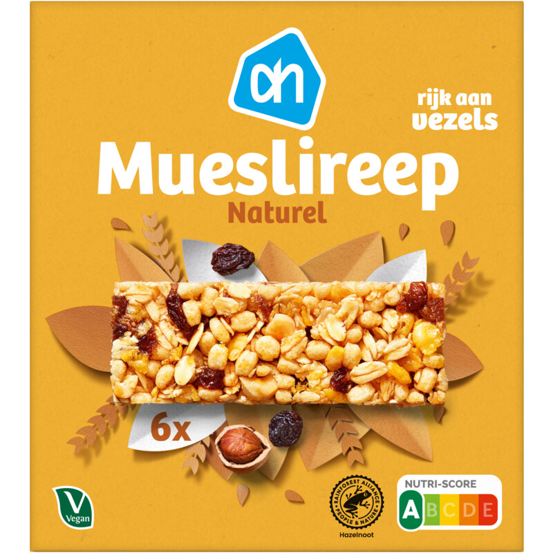 Een afbeelding van AH Mueslireep naturel