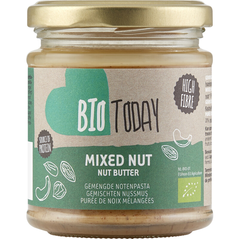 Een afbeelding van BioToday Gemengde notenpasta