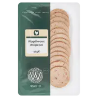Wahid Kipgrillworst plakjes chilipeper