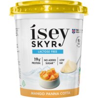 Een afbeelding van Isey Skyr mango panna cotta