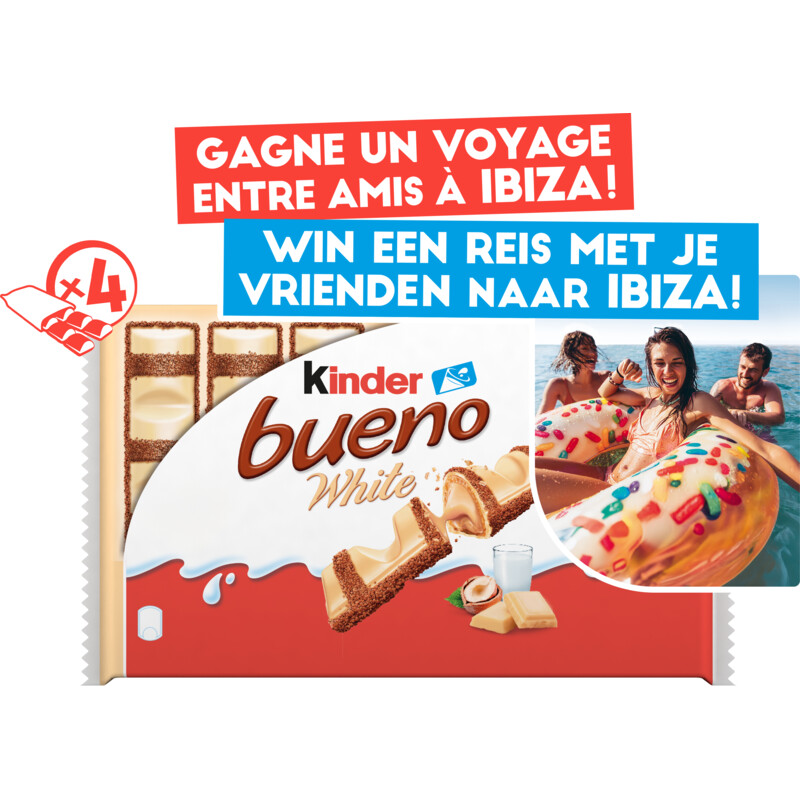 Een afbeelding van Kinder Bueno white