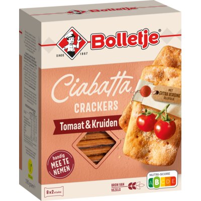 pdp-image-Bolletje Ciabatta crackers tomaat & kruiden